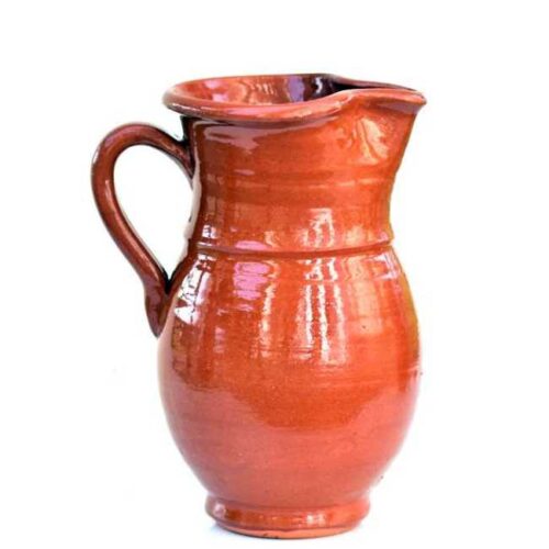 Mugge, håndlagd av terrakotta, ca. 1000 ml