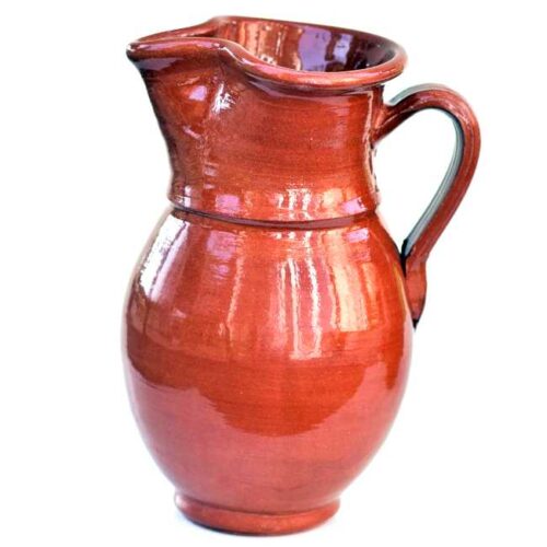 Mugge, håndlagd av terrakotta, ca. 1500 ml