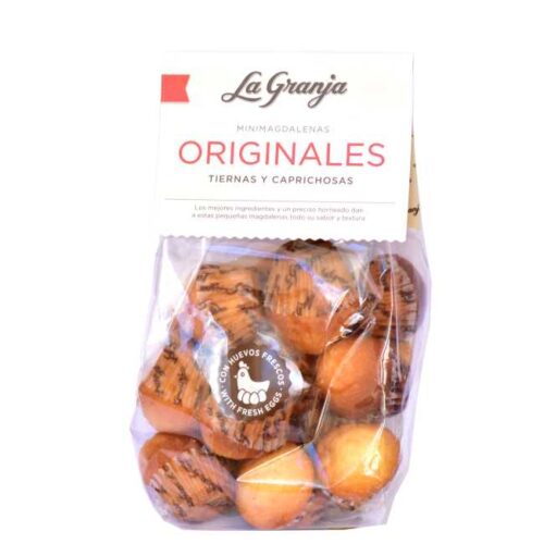 200 g spanske småkaker, type mini magdalenas originales, fra La Granja