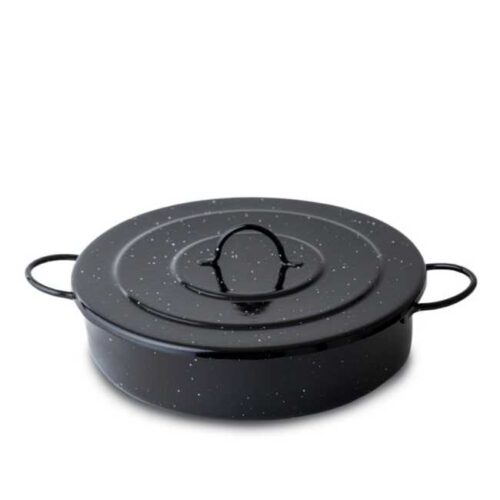 Lav gryte med lokk, Ø = 24 cm, rommer 2,2 liter