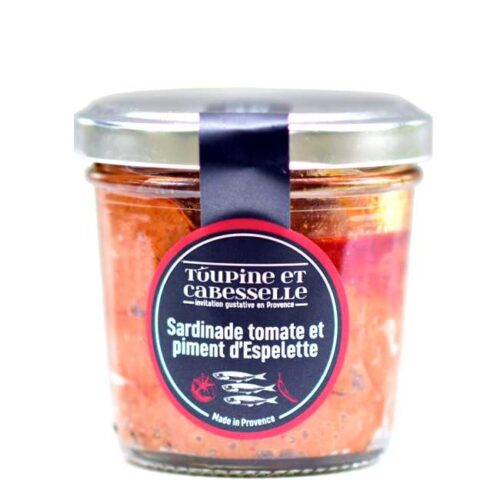 90 g sardinkrem med tomat og Espelette-chili fra Provence