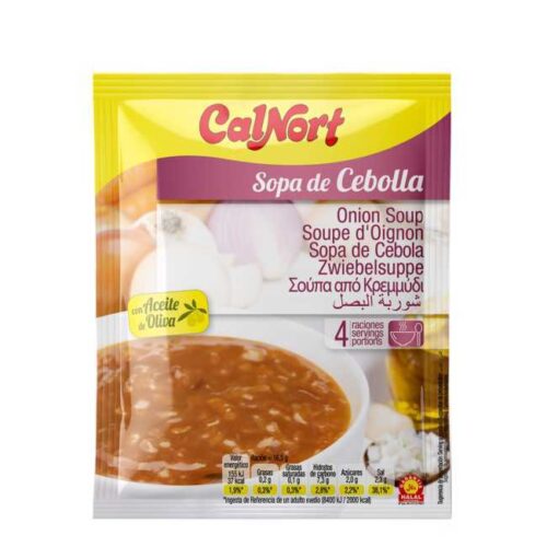 Pose med spansk løksuppe fra CalNort