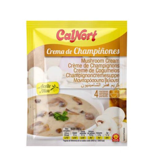 Pose med spansk sjampinjongsuppe fra CalNort