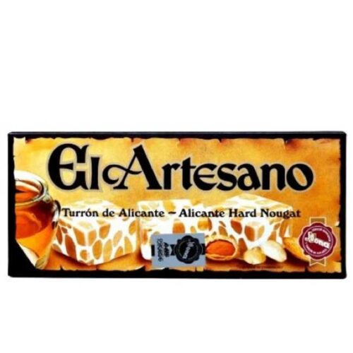150 g turrón de Alicante (spansk hard nougat)